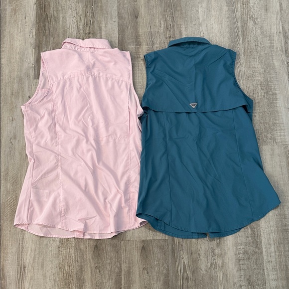 TWO ~ Columbia -Women's PFG Tamiami Sleeveless Shirt ~ Small - Picture 3 of 3